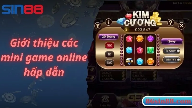 Giới thiệu các mini game online hấp dẫn