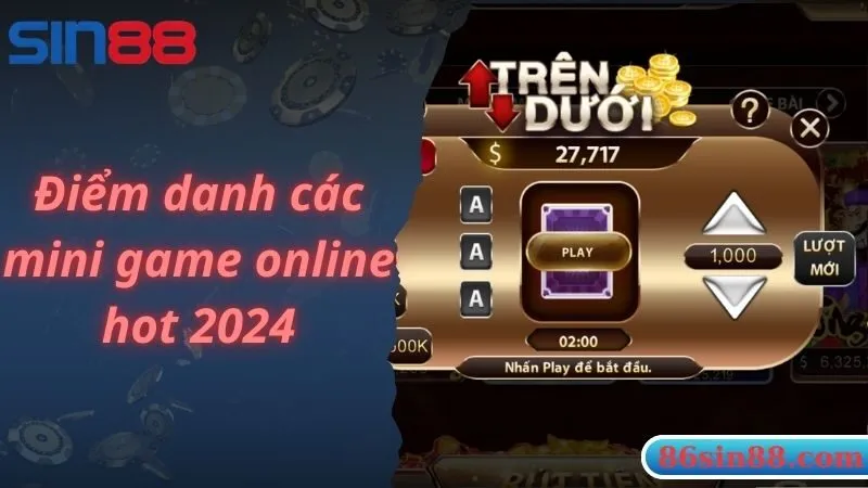 Điểm danh các mini game online hot 2024