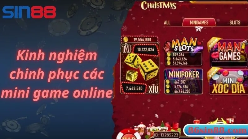 Kinh nghiệm chinh phục các mini game online