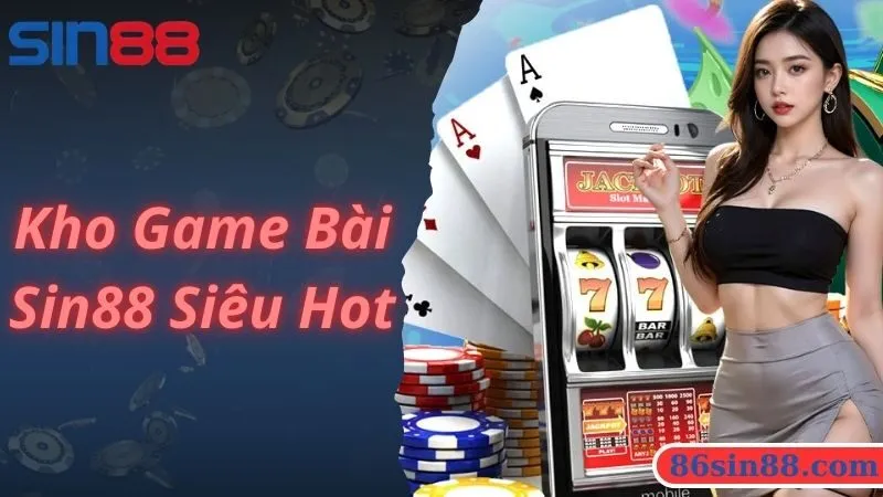 Kho game bài Sin88 nổi tiếng với nhiều siêu phẩm